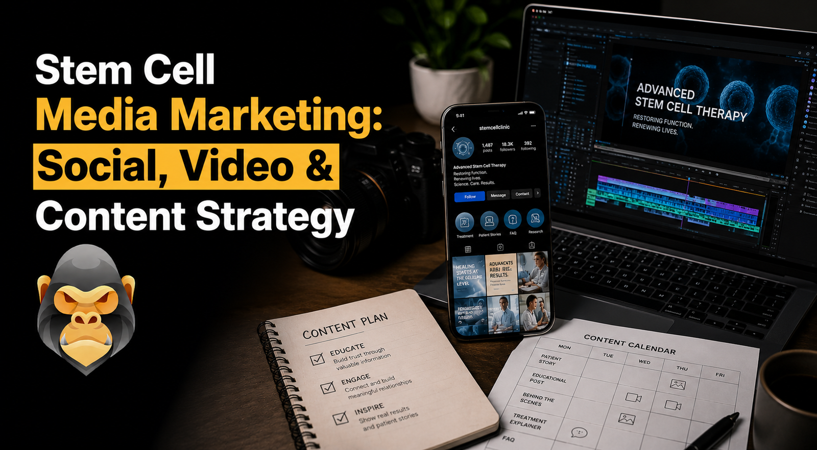 stem cell media marketing